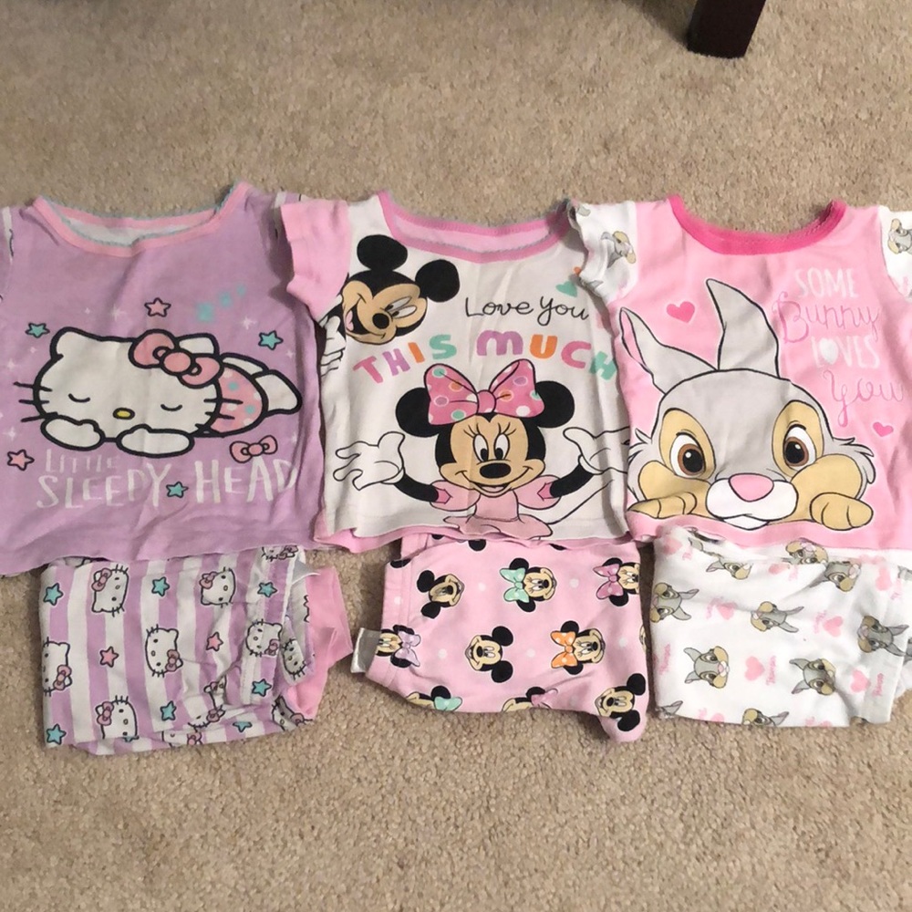 12 month pajama lot